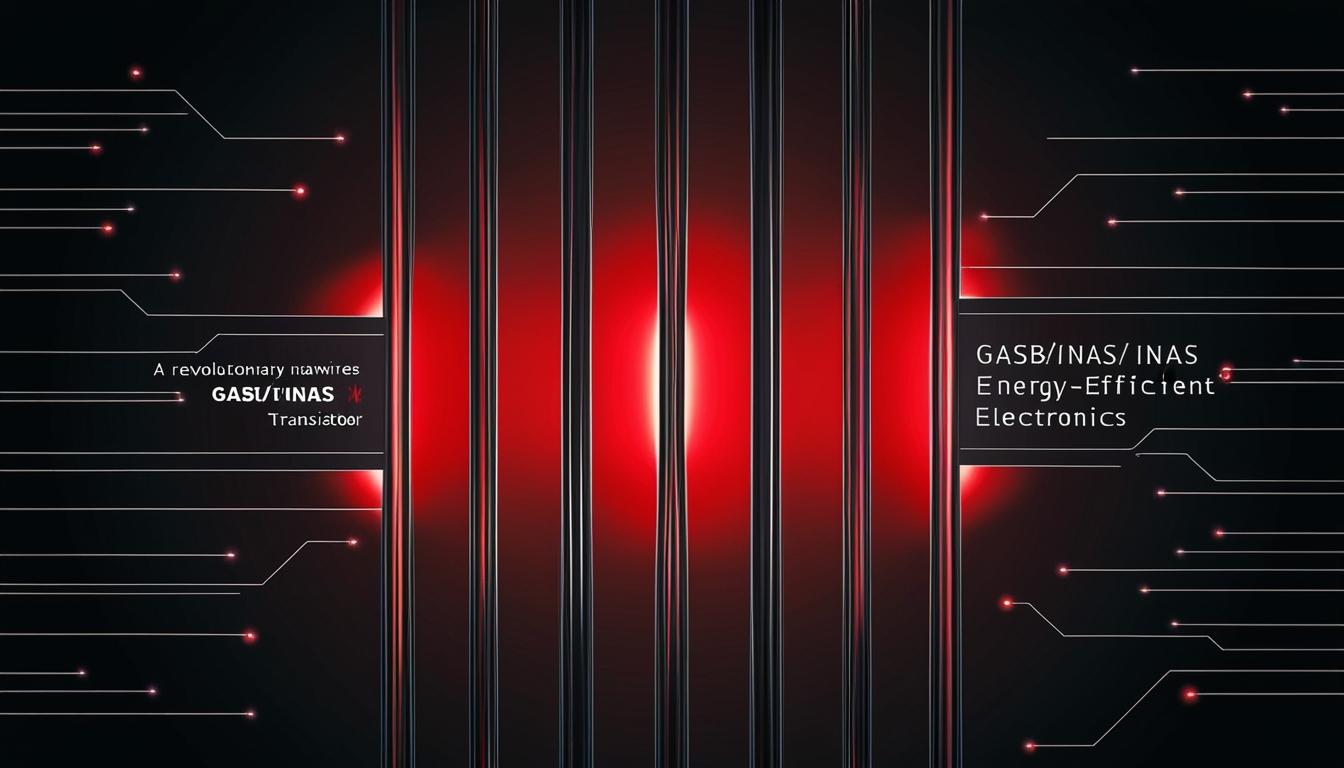 MIT develops novel transistors using vertical nanowires for energy efficient electronics