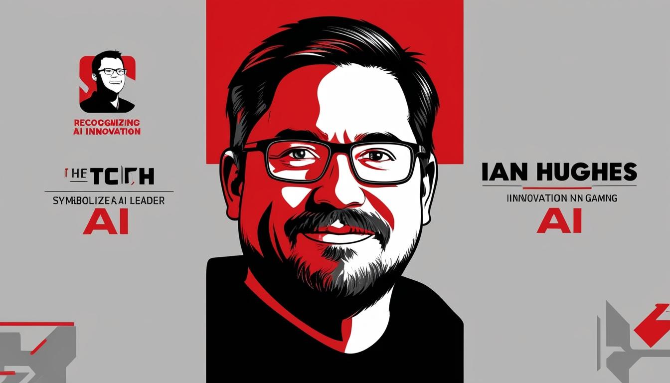 Ian Hughes honoured at Las Vegas Top Tech Awards 2024 for innovation in gaming technology