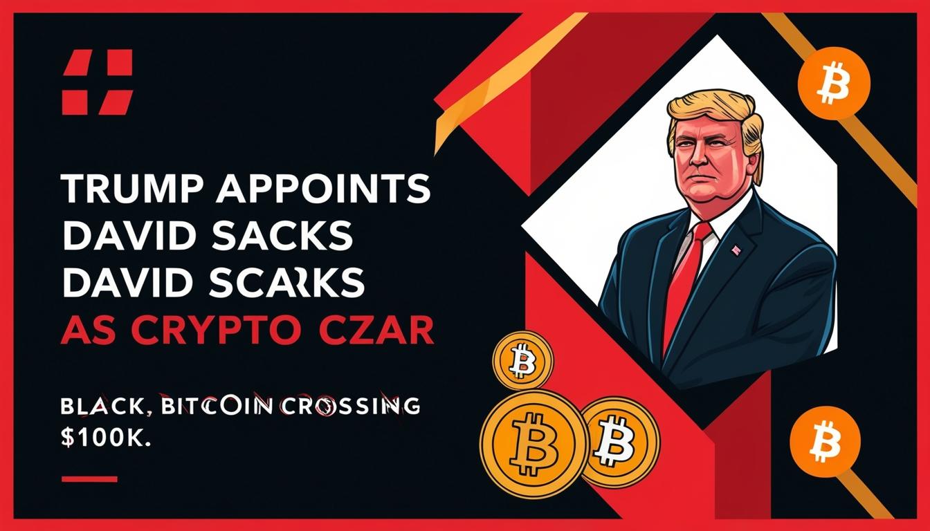 Trump appoints David Sacks as White House crypto czar