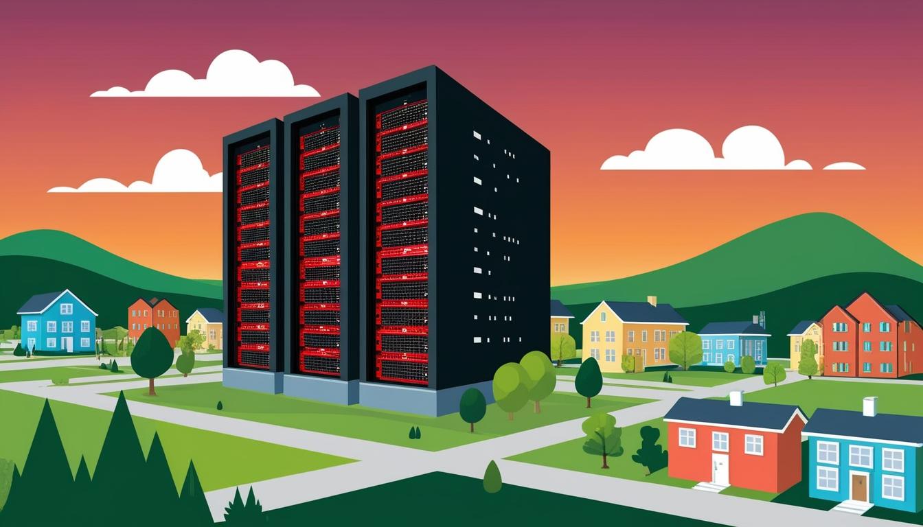The impact of data centres on American communities