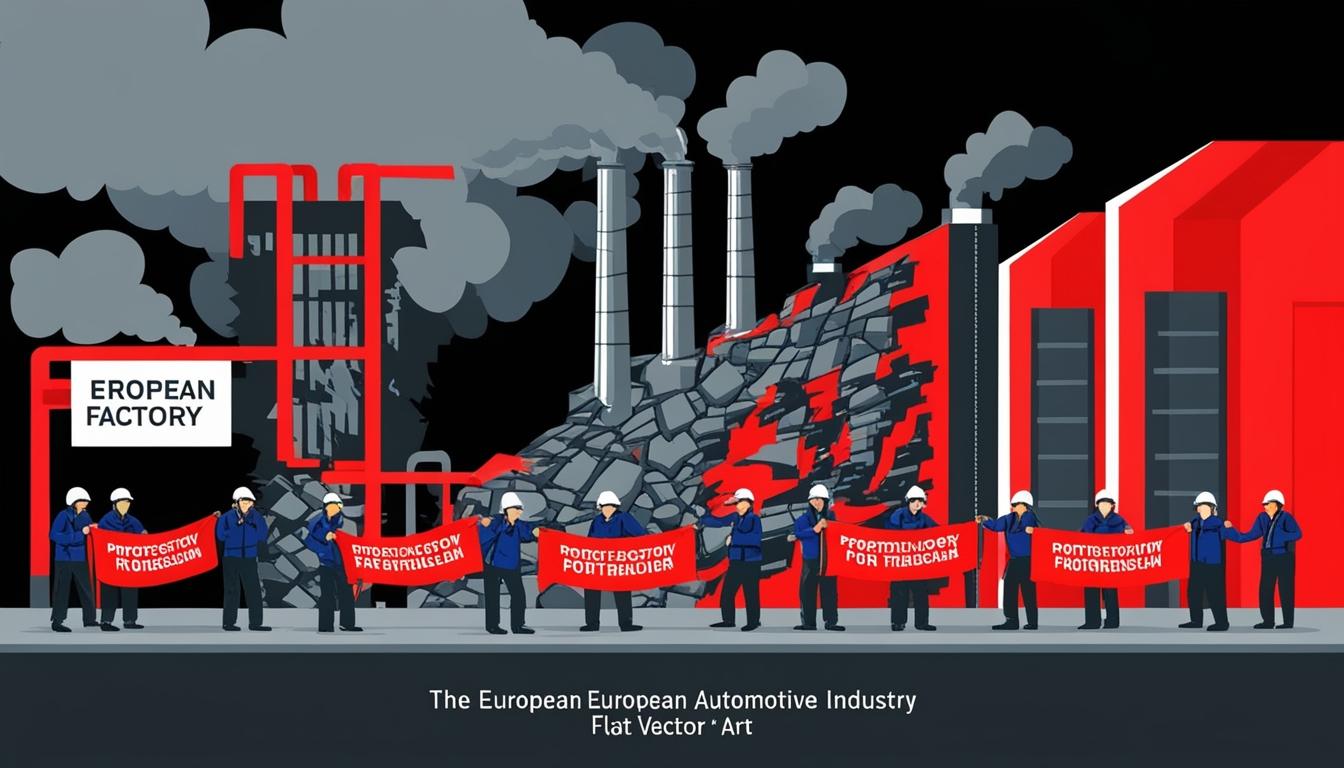 European automotive industry faces perfect storm in 2025