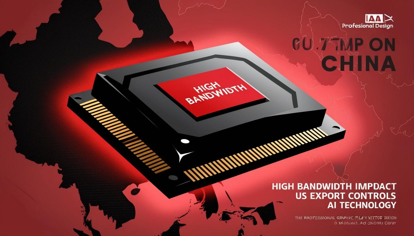 US imposes export controls on high bandwidth memory chips to limit China's AI advancements