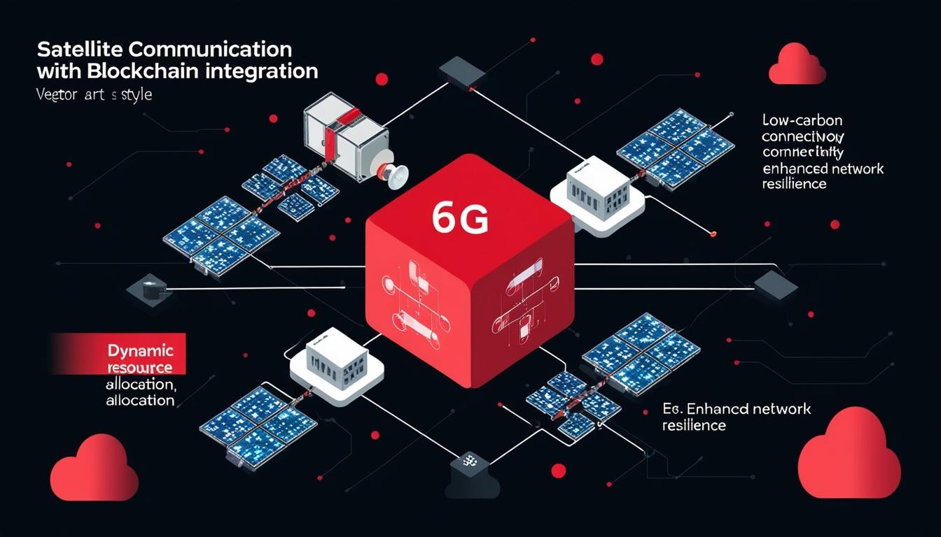 New study bridges satellite communication and blockchain technology for sustainable 6G networks