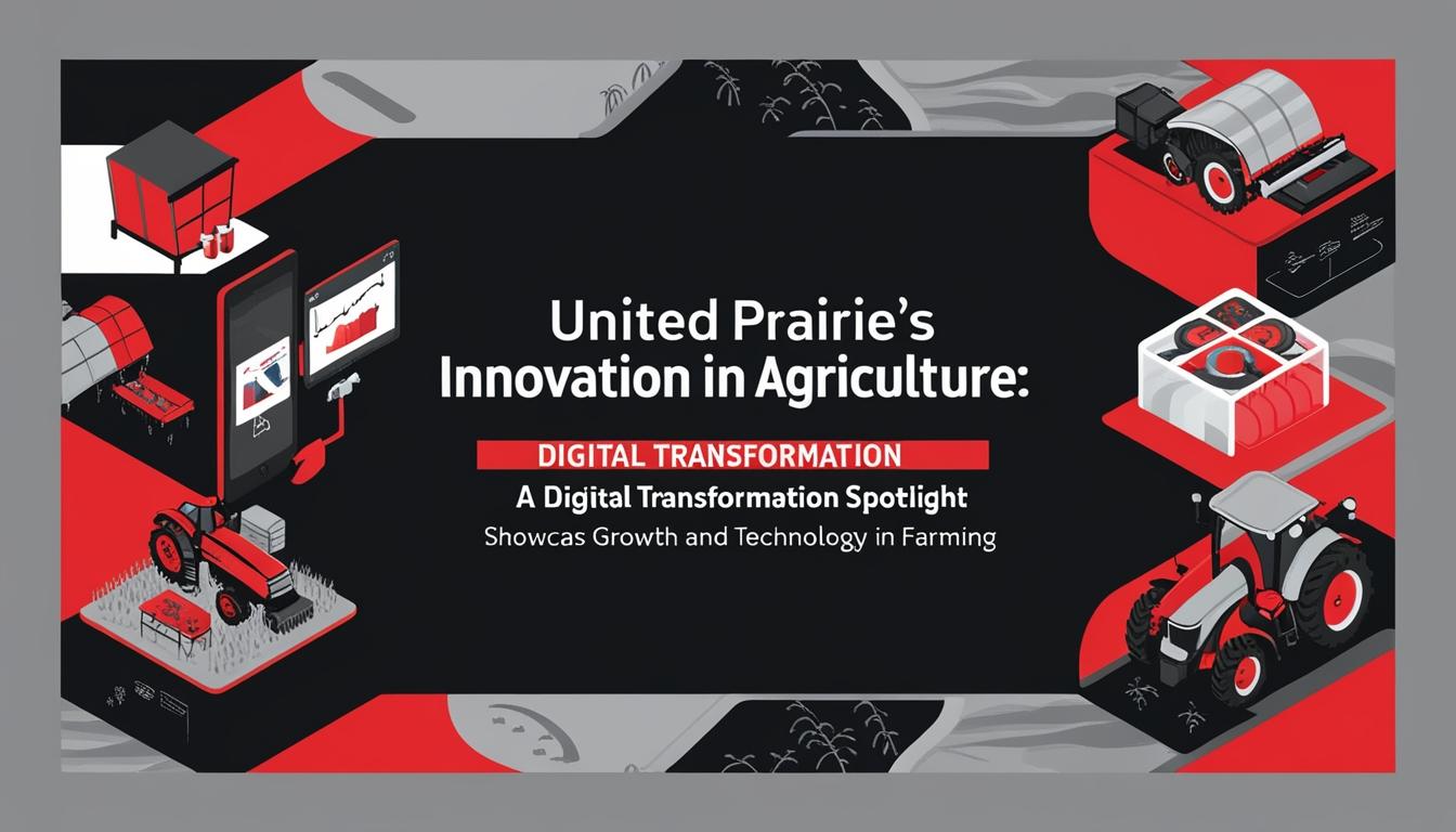 United Prairie wins Business Innovation Award for digital transformation in agriculture
