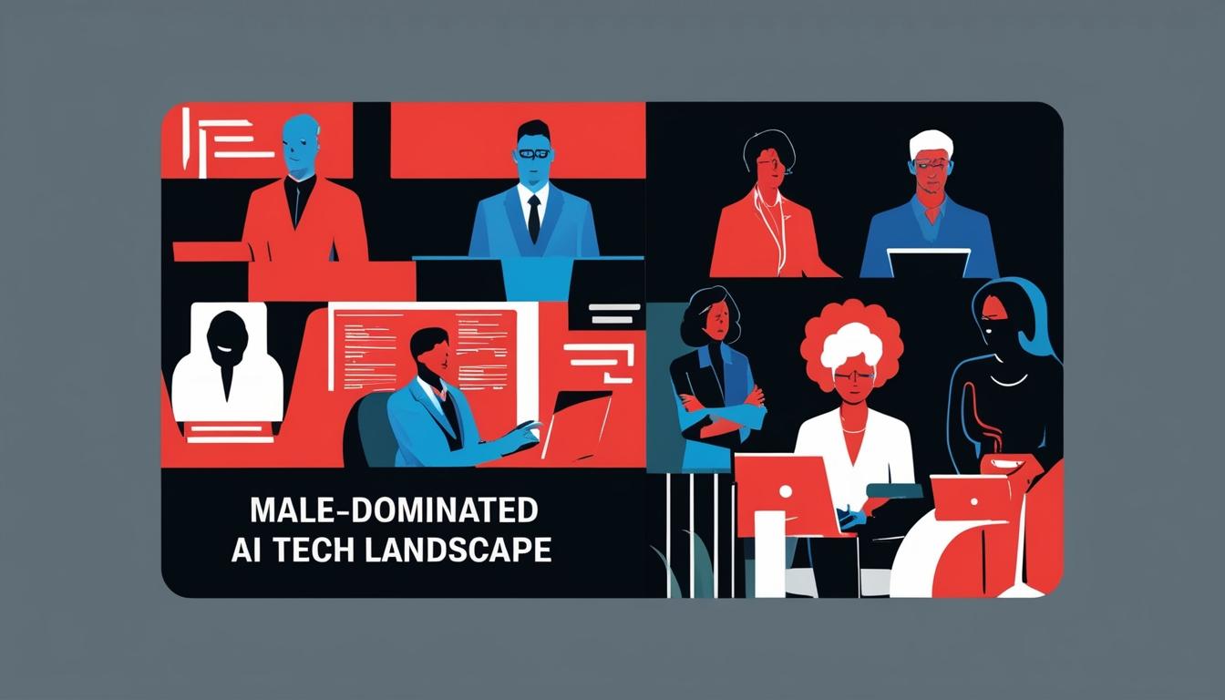 Venture capital trends reveal male dominance in AI start-ups