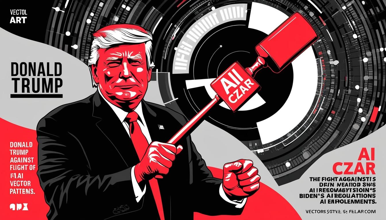 Trump's promise to reverse Biden's AI regulations sparks political debate