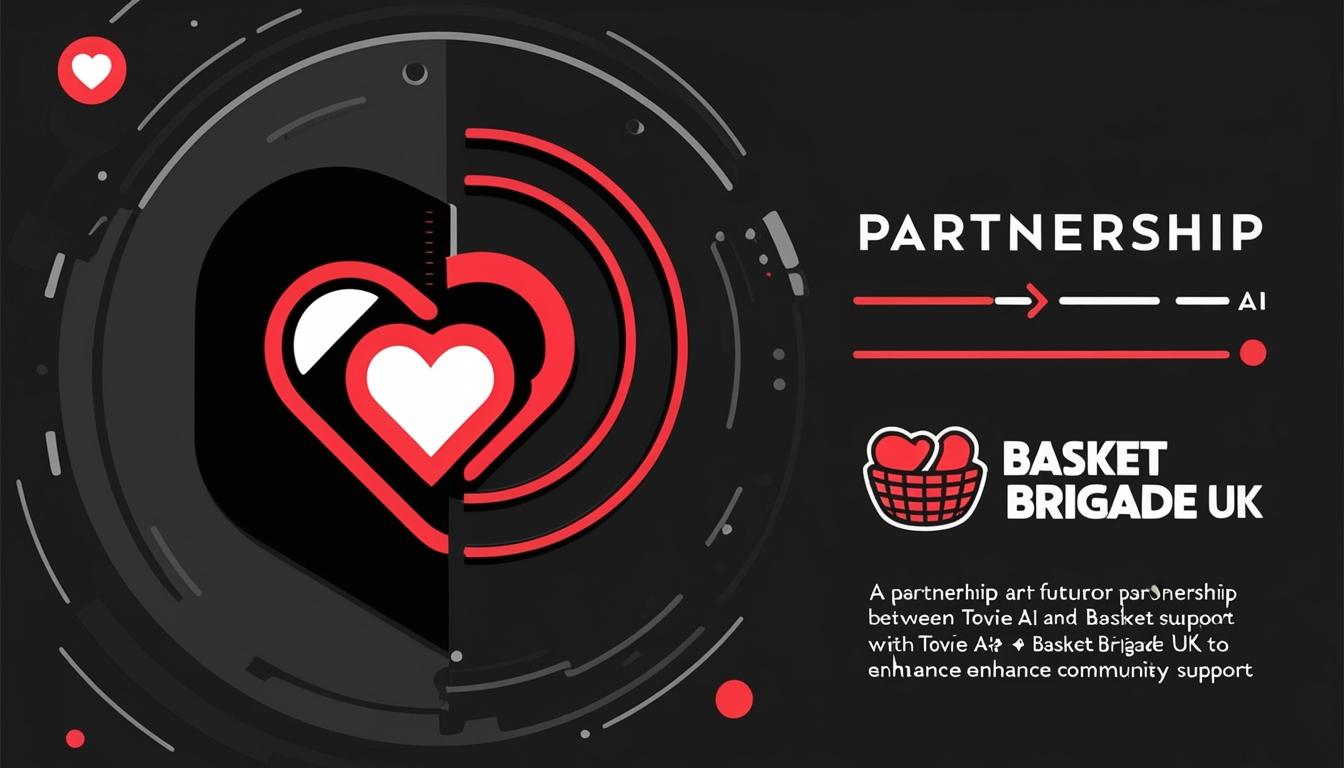 Tovie AI partners with Basket Brigade UK to enhance community support through AI