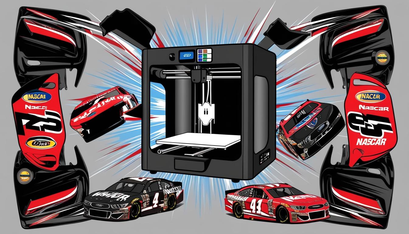 NASCAR embraces 3D printing technology to enhance vehicle performance