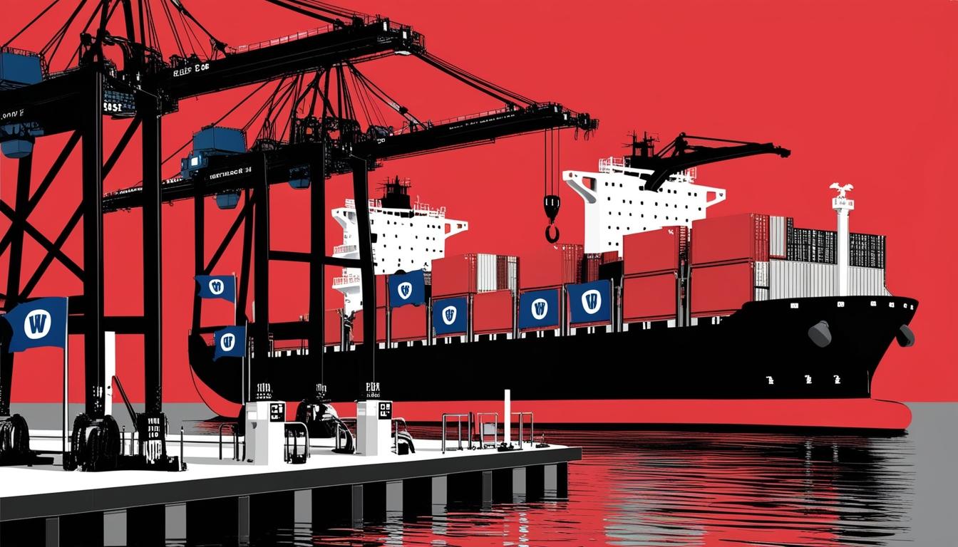 Trump supports longshoremen's union amid automation dispute