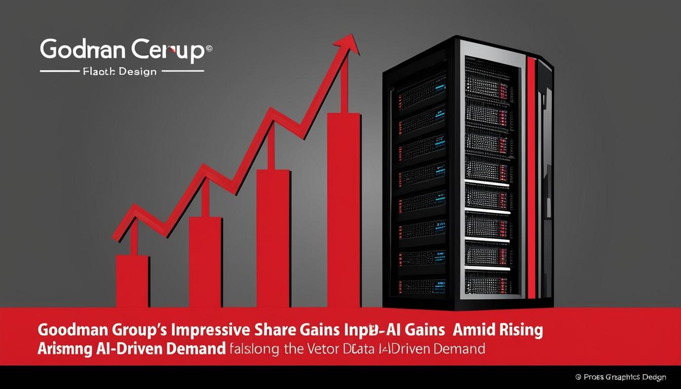 Goodman Group sees strong share price gains amid data centre demand