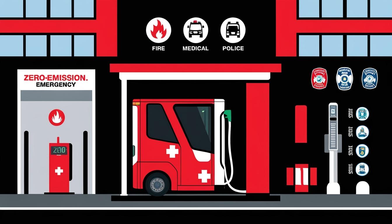 Decarbonising emergency service fleets: steps towards zero-emission vehicles