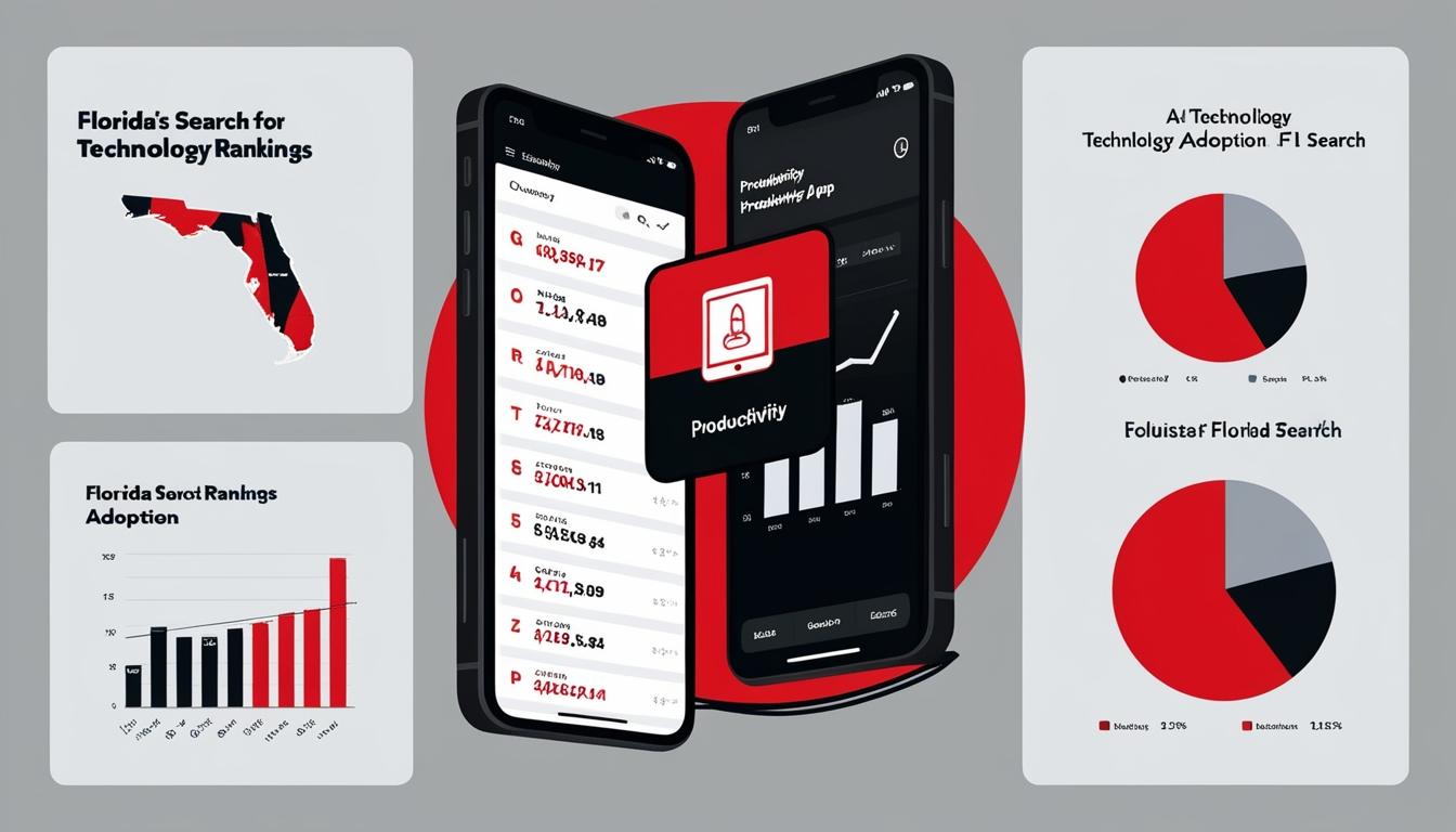Florida ranks sixth in productivity technology searches