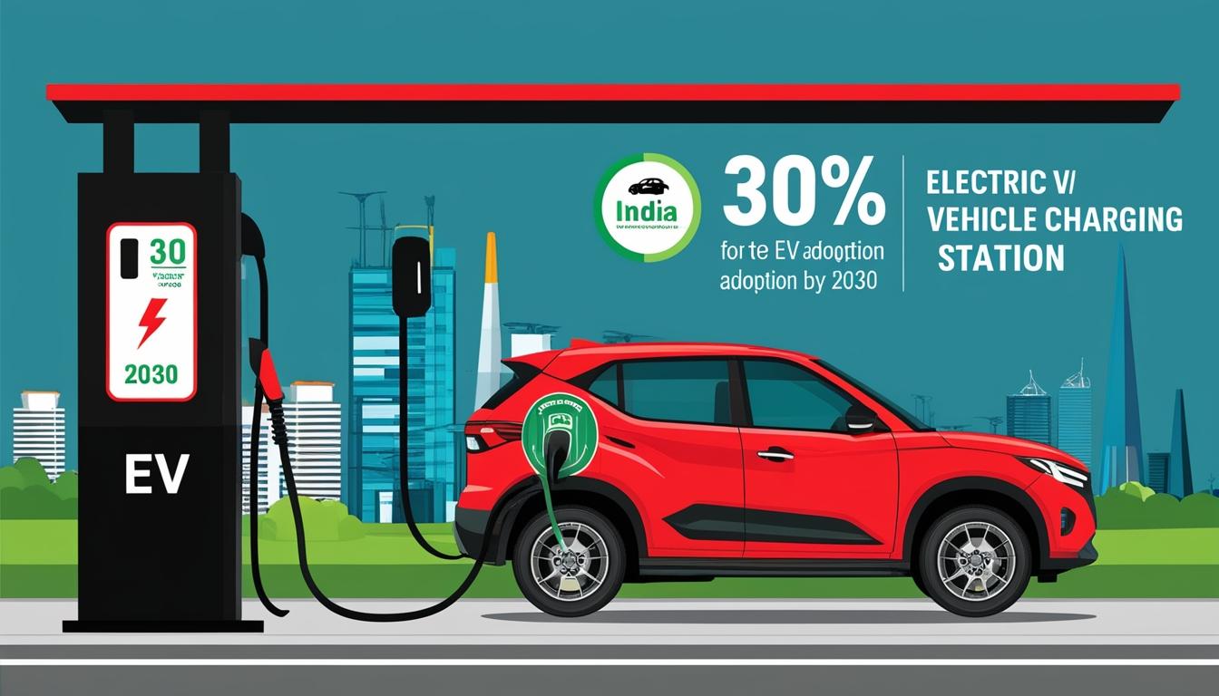 India aims for 30% electric vehicle sales by 2030