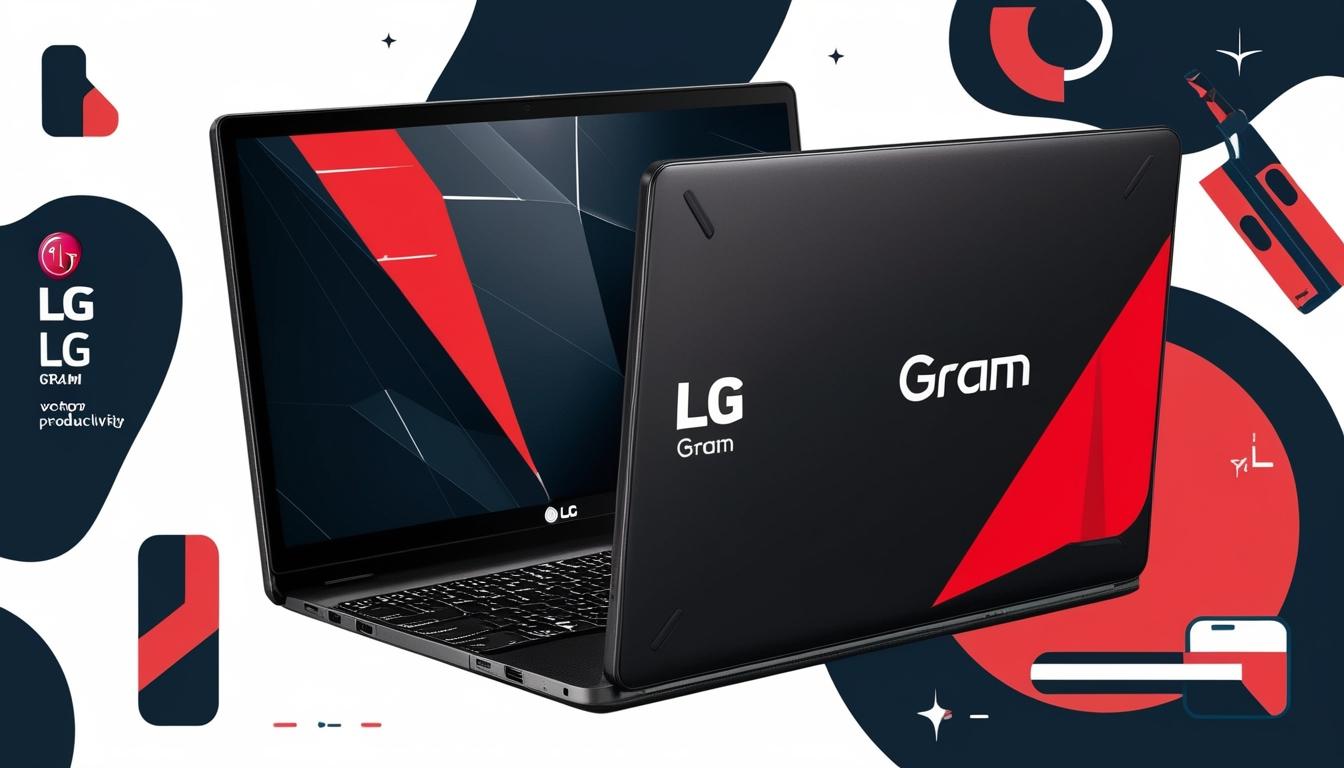 LG unveils 2025 gram laptop lineup with on-device AI at CES