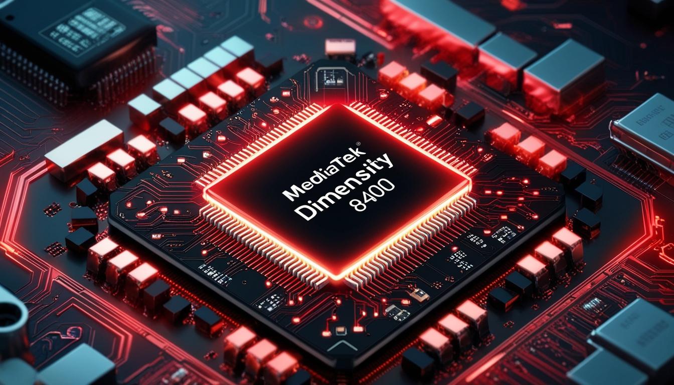 MediaTek launches Dimensity 8400 smartphone chip with advanced AI capabilities