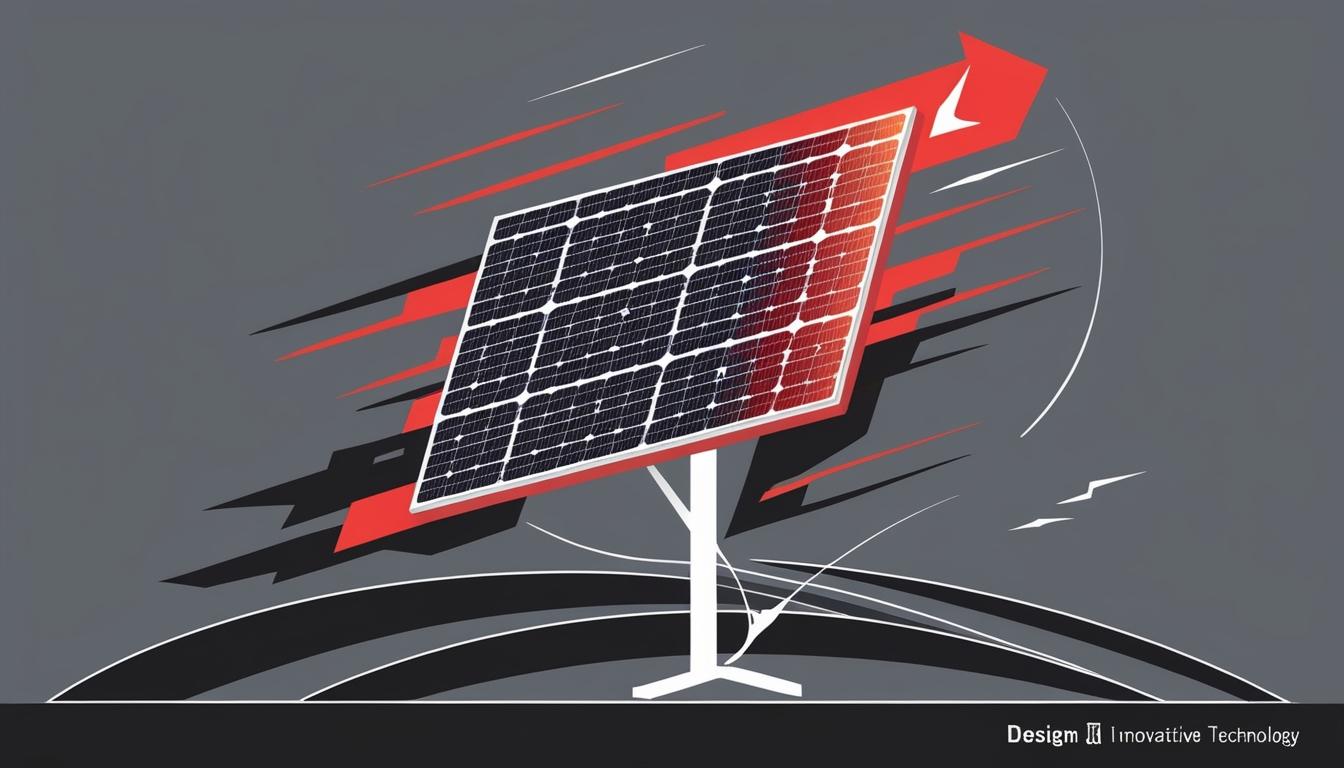 Innovative framework enhances solar panel resilience against high winds