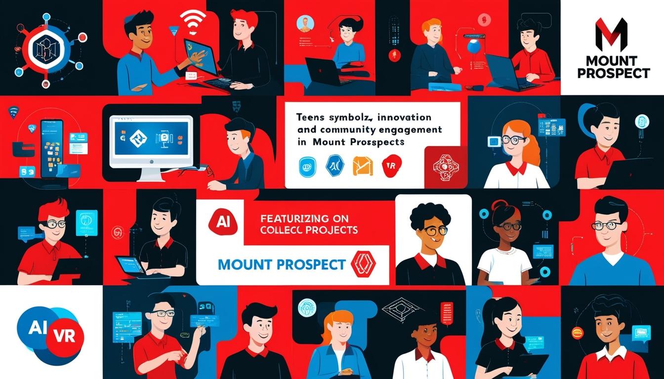 Teenagers lead digital innovation in Mount Prospect