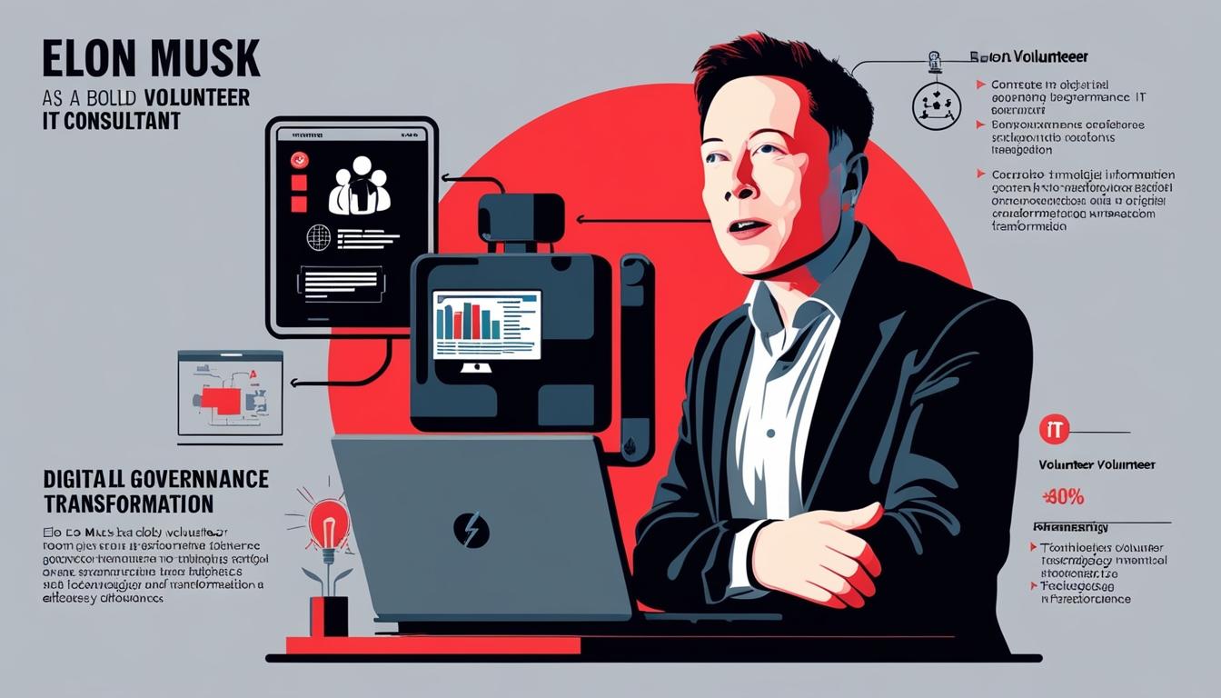 Elon Musk takes on role as volunteer IT consultant for US government
