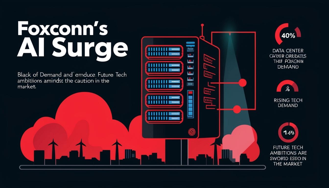 Foxconn reports strong revenue growth driven by AI demand