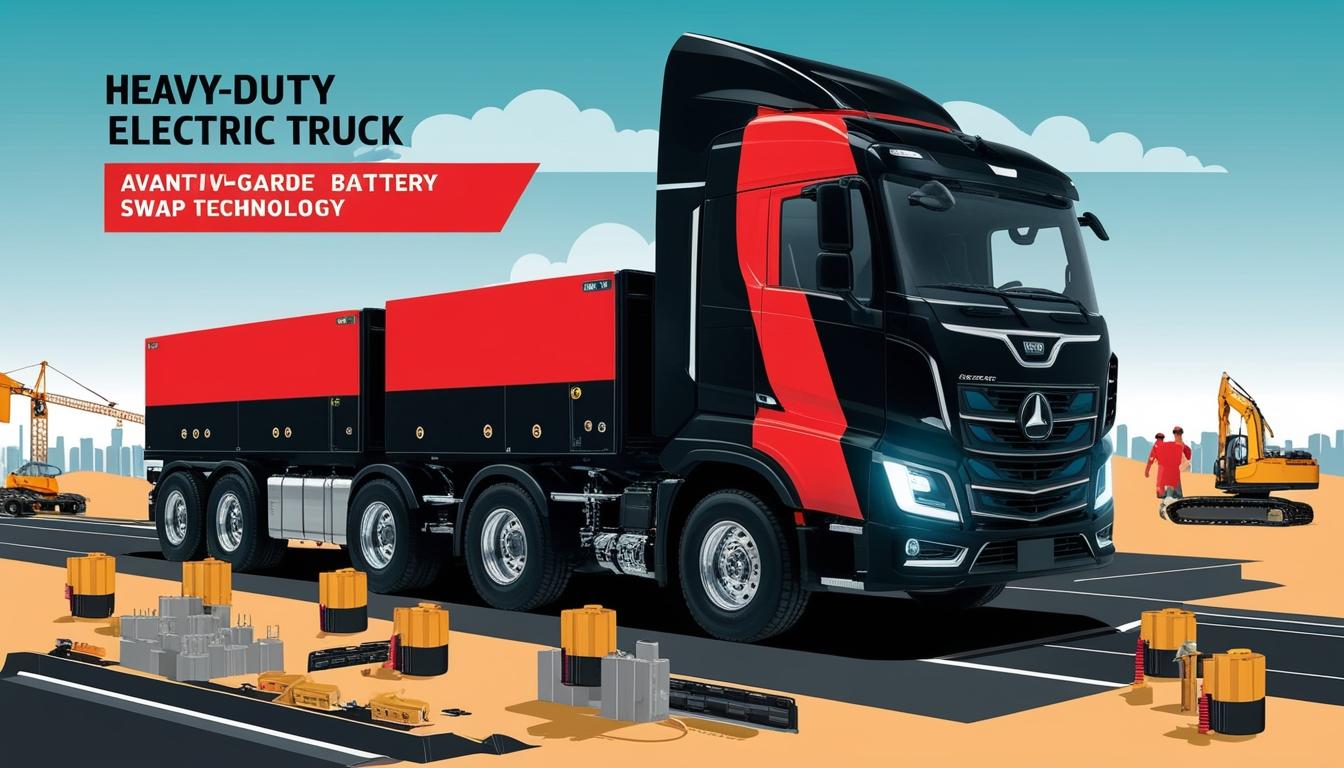 XCMG introduces innovative battery swap technology for construction machinery