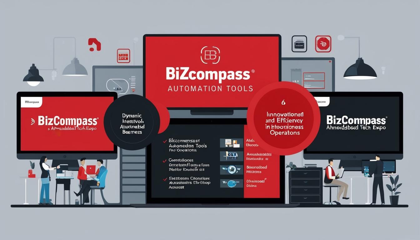 Bizcompass showcases business automation solutions at Ahmedabad Tech Expo 2024