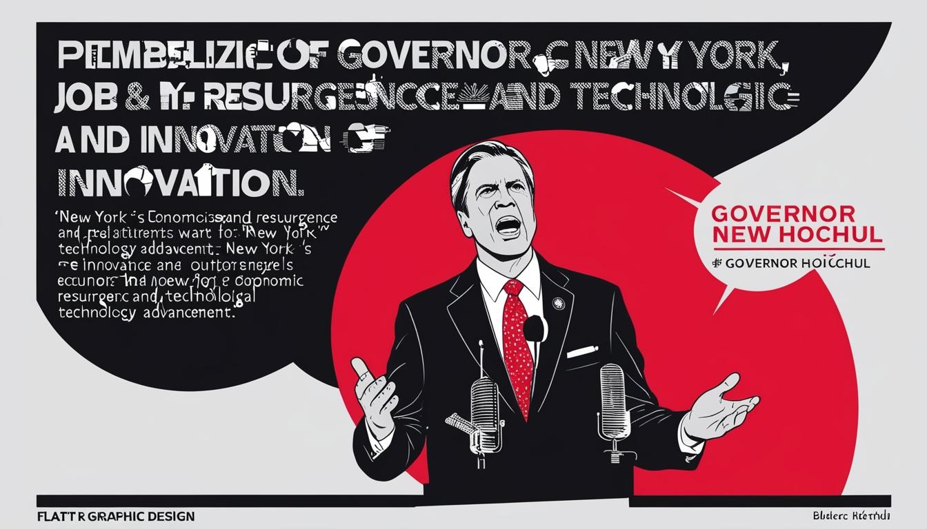 New York Governor unveils plans to boost economy through innovation and job creation