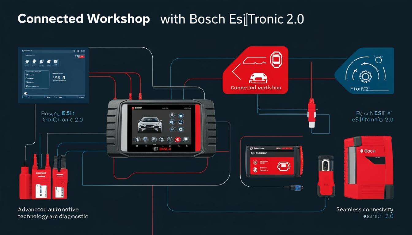 Bosch's ESI[tronic] 2.0 software enhances automotive workshop connectivity