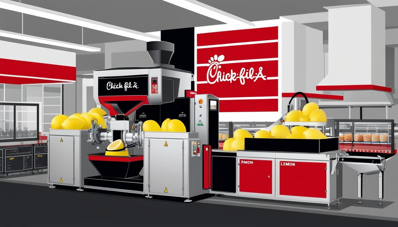 Chick-fil-A automates lemon squeezing to enhance efficiency and safety
