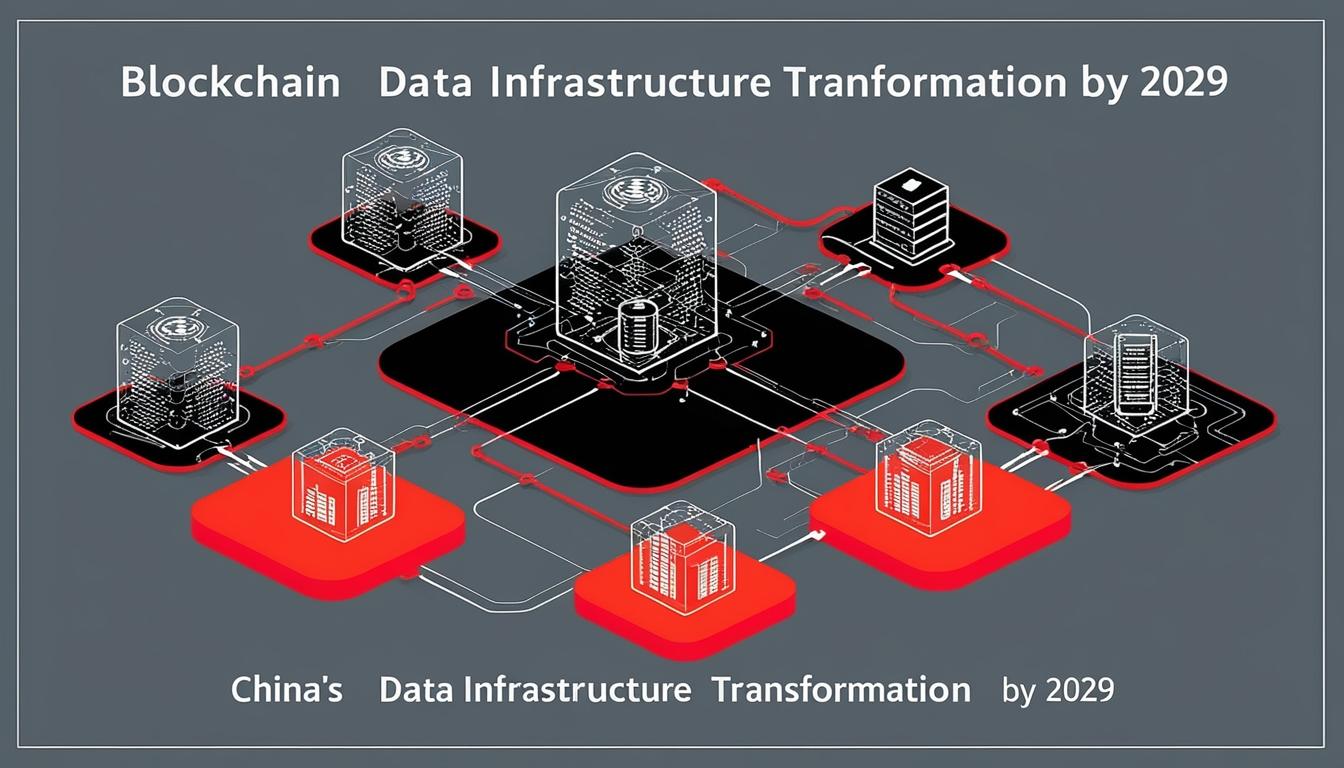 China implements national data infrastructure strategy with blockchain integration
