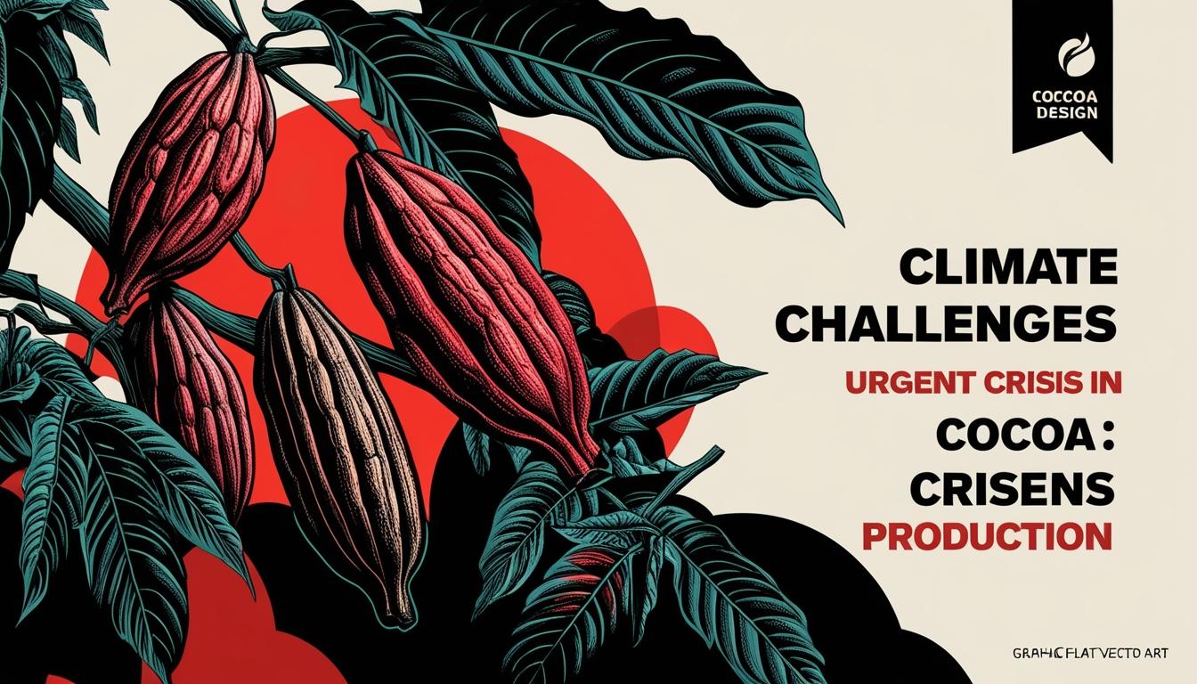 Cocoa prices surge as production faces climate crisis