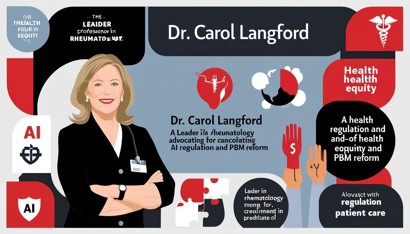 Dr. Carol Langford appointed as new president of ACR, focusing on AI regulation and PBM reform