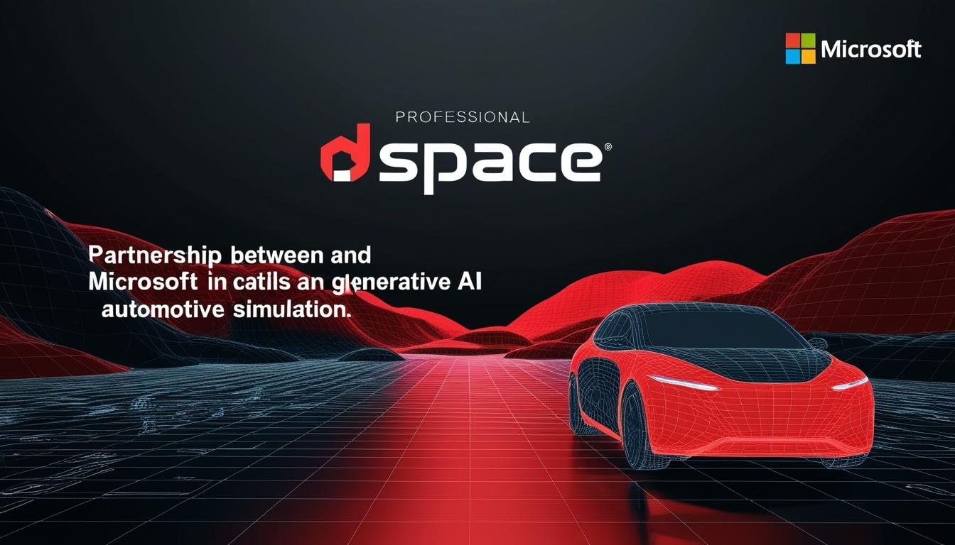 dSPACE partners with Microsoft and AWS to boost automotive simulation through generative AI