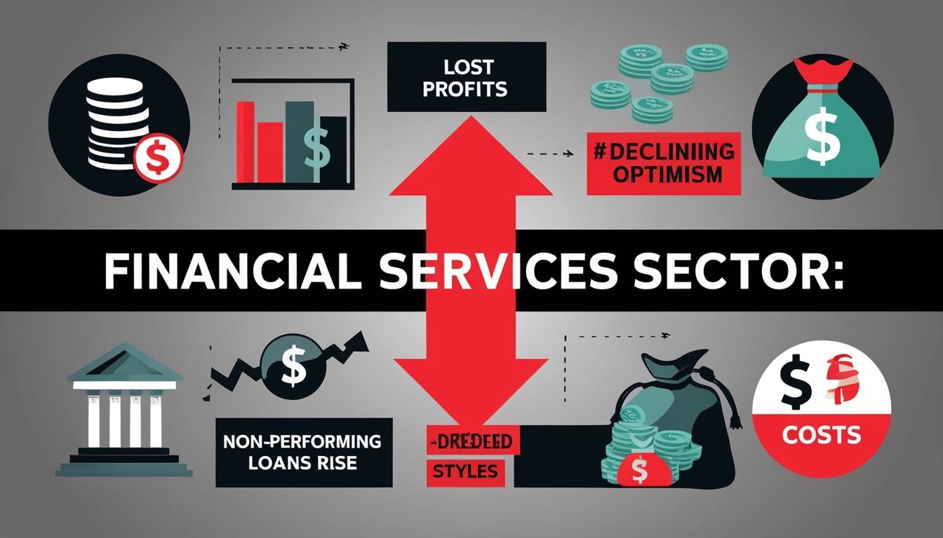 Financial services sector faces swift decline in optimism despite rising business volumes