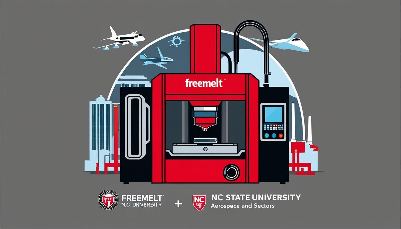 Freemelt partners with NC State University to establish additive manufacturing application center