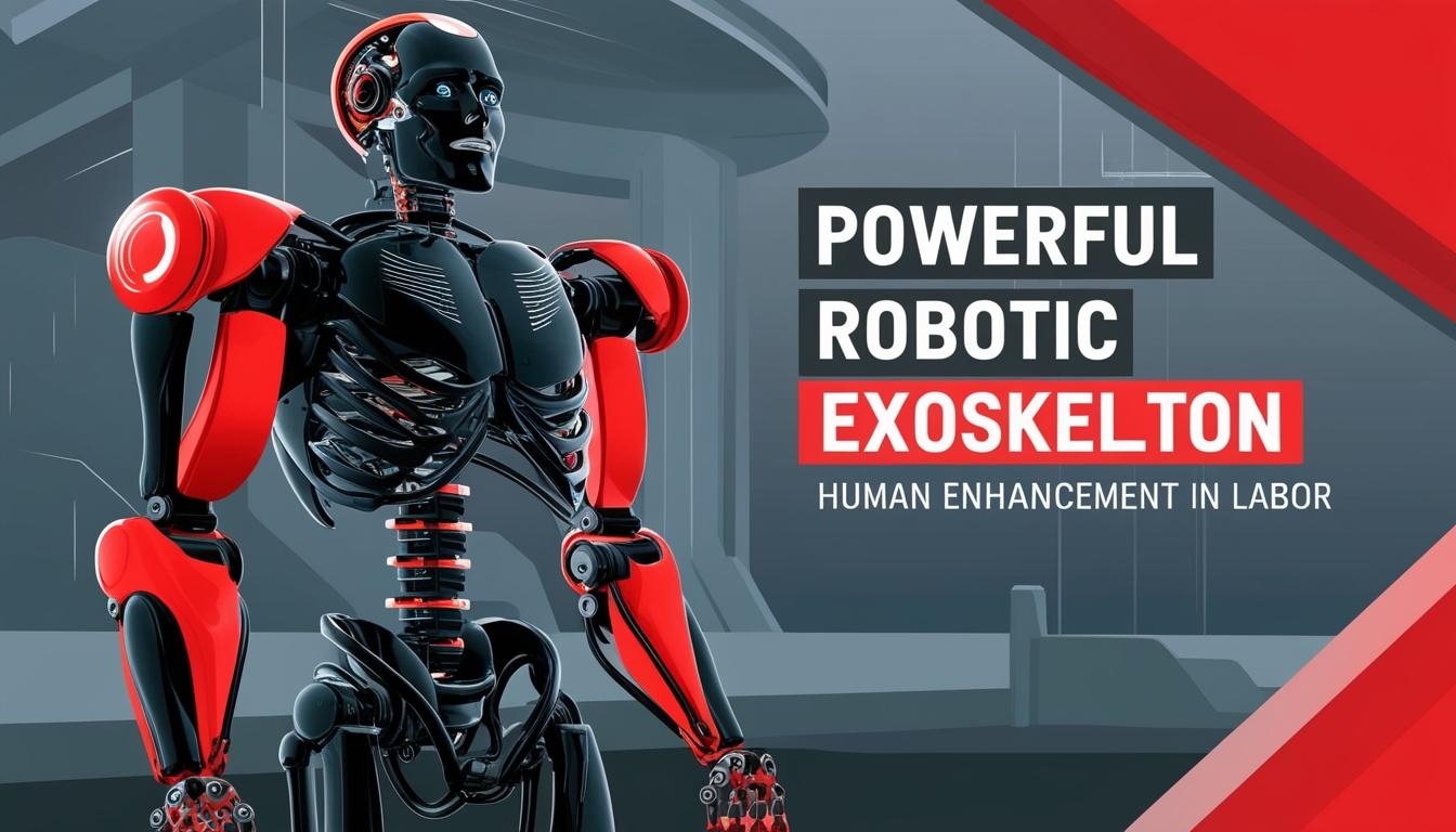 German Bionic unveils the world's most powerful robotic exoskeleton at CES 2025