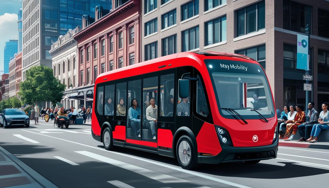 May Mobility set to expand operations with high-capacity electric minibuses