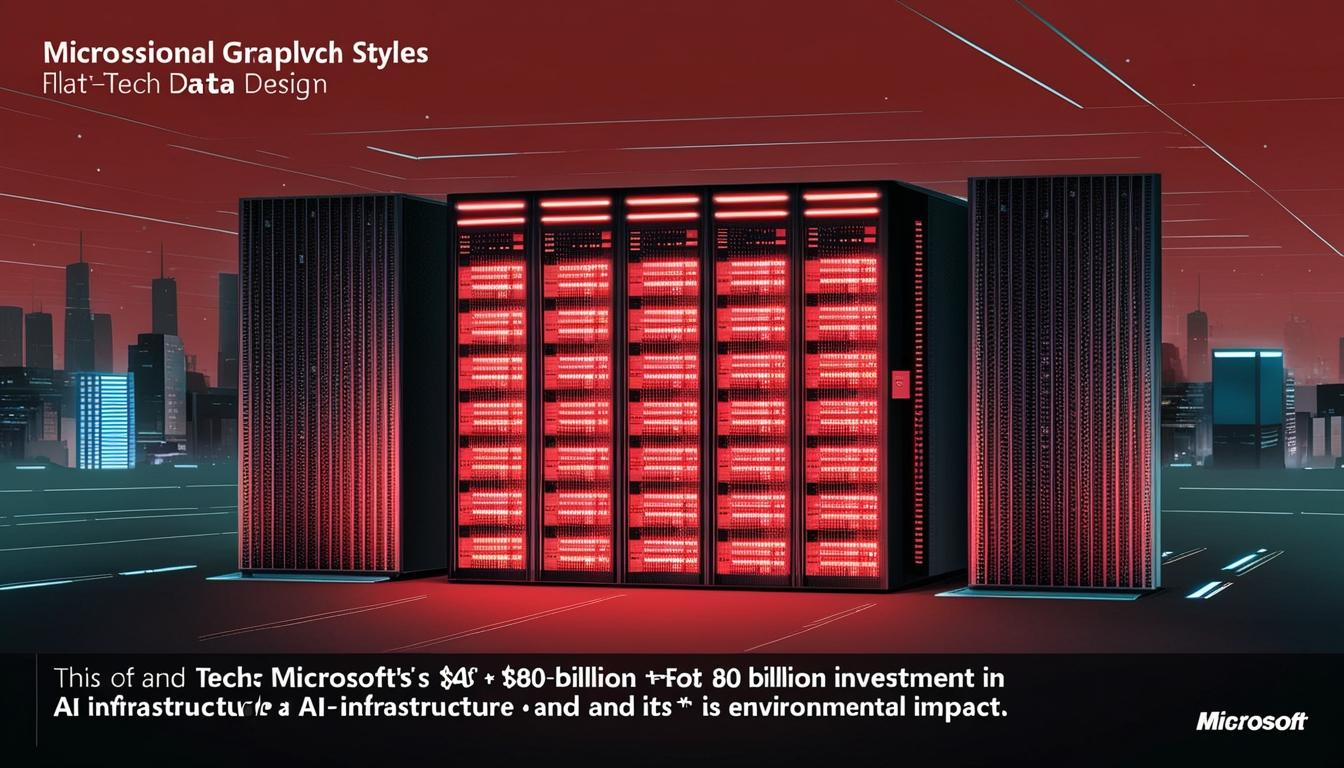 Microsoft plans $80 billion investment in data centres to enhance AI capabilities