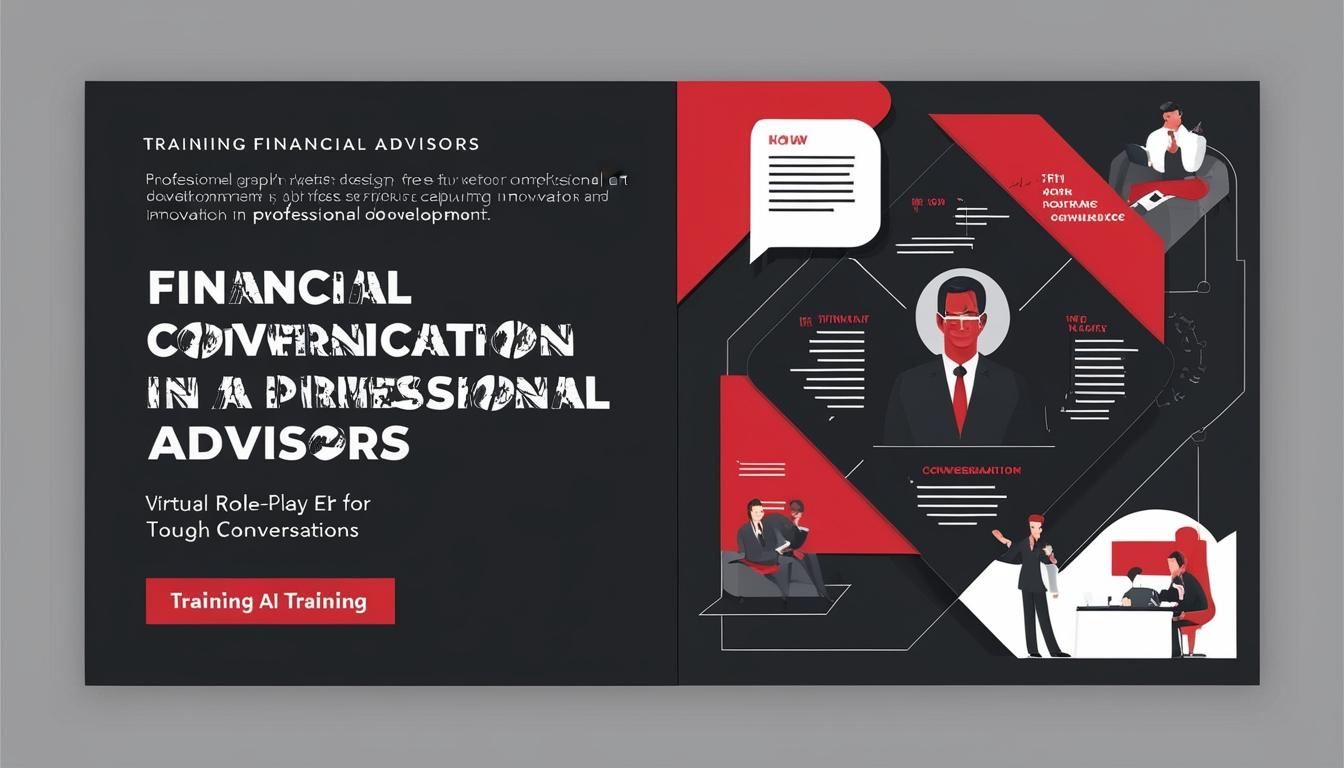Navigating difficult conversations: the role of AI in financial advisory training