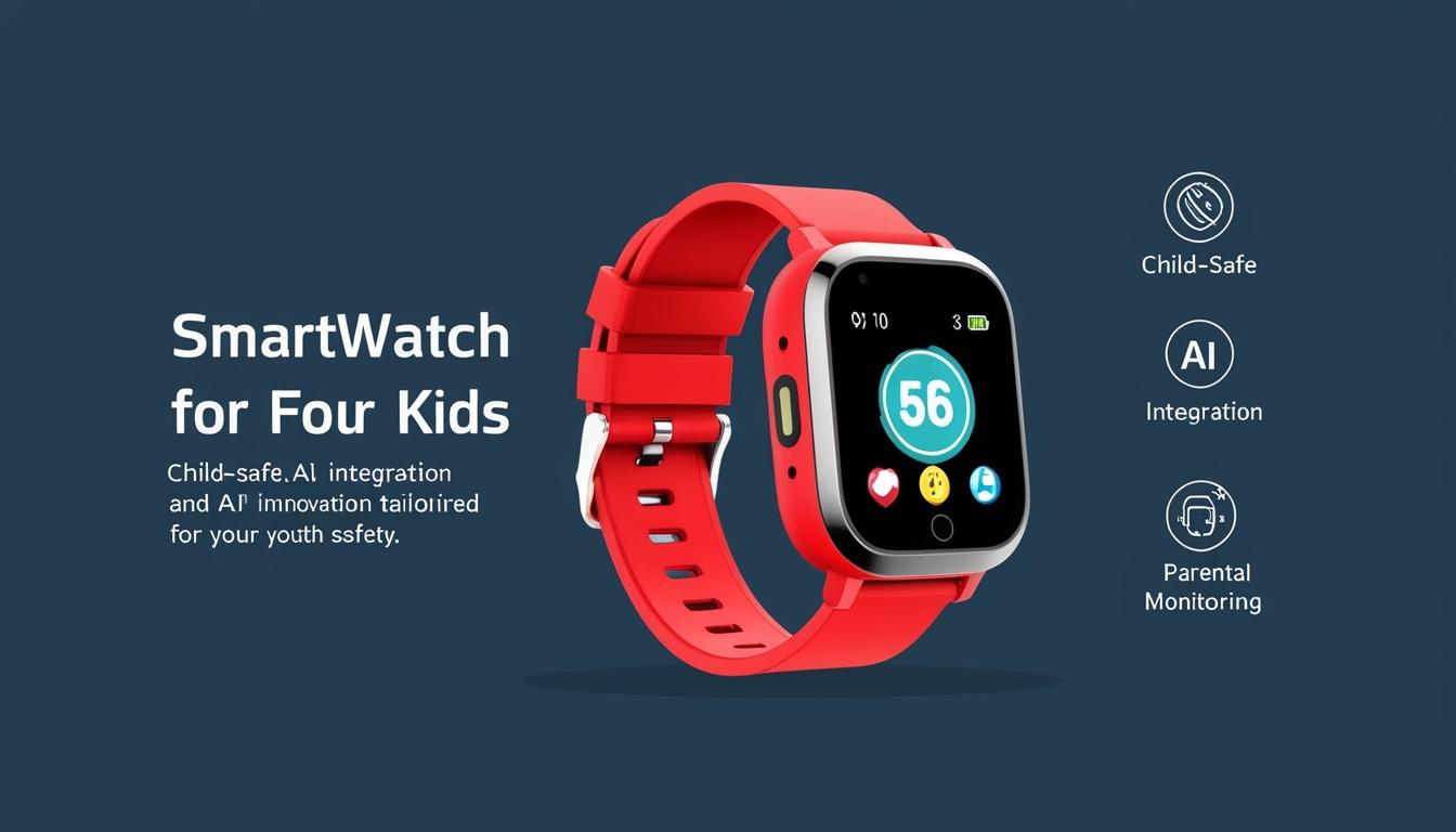 New smartwatch for children with integrated AI launched at CES