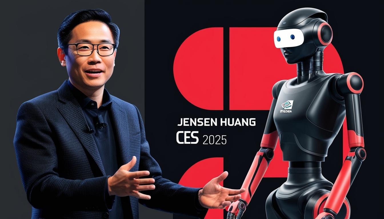 NVIDIA CEO Jensen Huang outlines AI vision at CES 2025