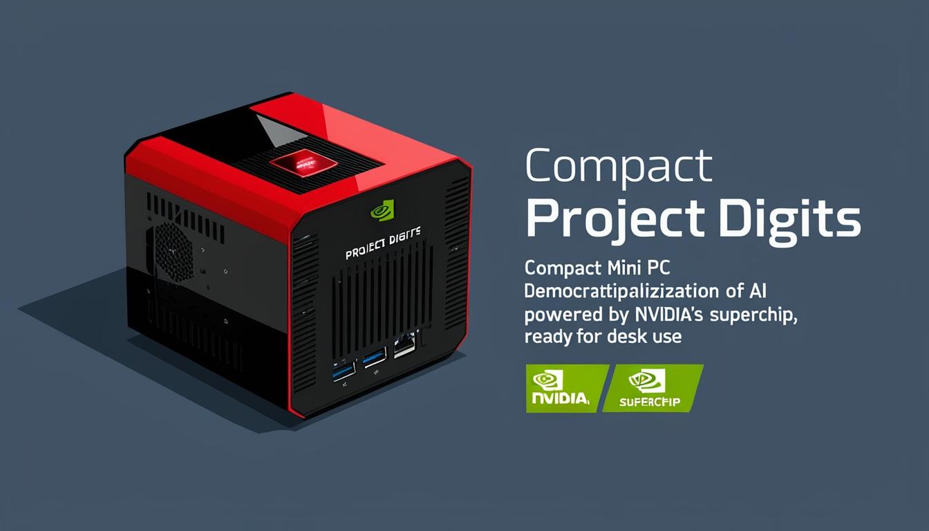 NVIDIA unveils innovative mini PC Project Digits at CES 2025
