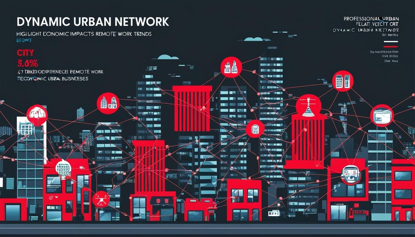 Understanding the ripple effects of remote work on urban business dynamics