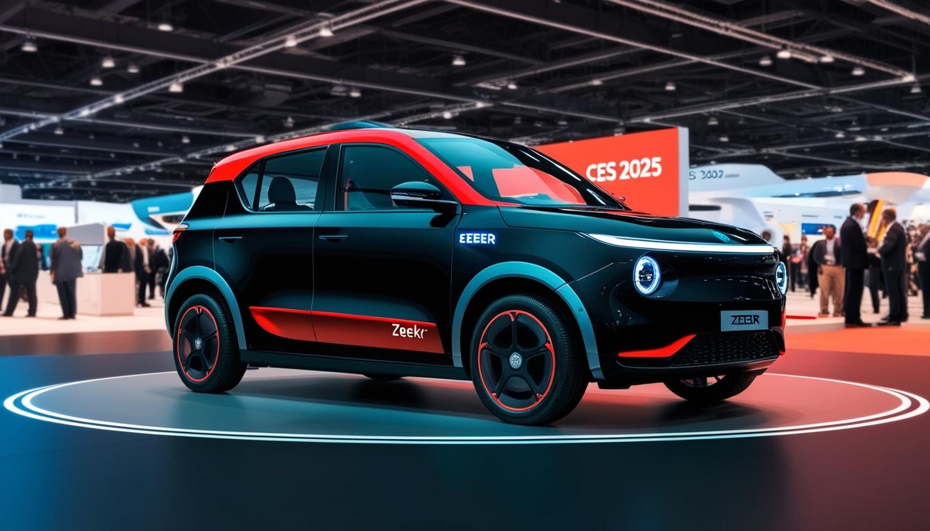 ZEEKR unveils advanced EV technology at CES 2025