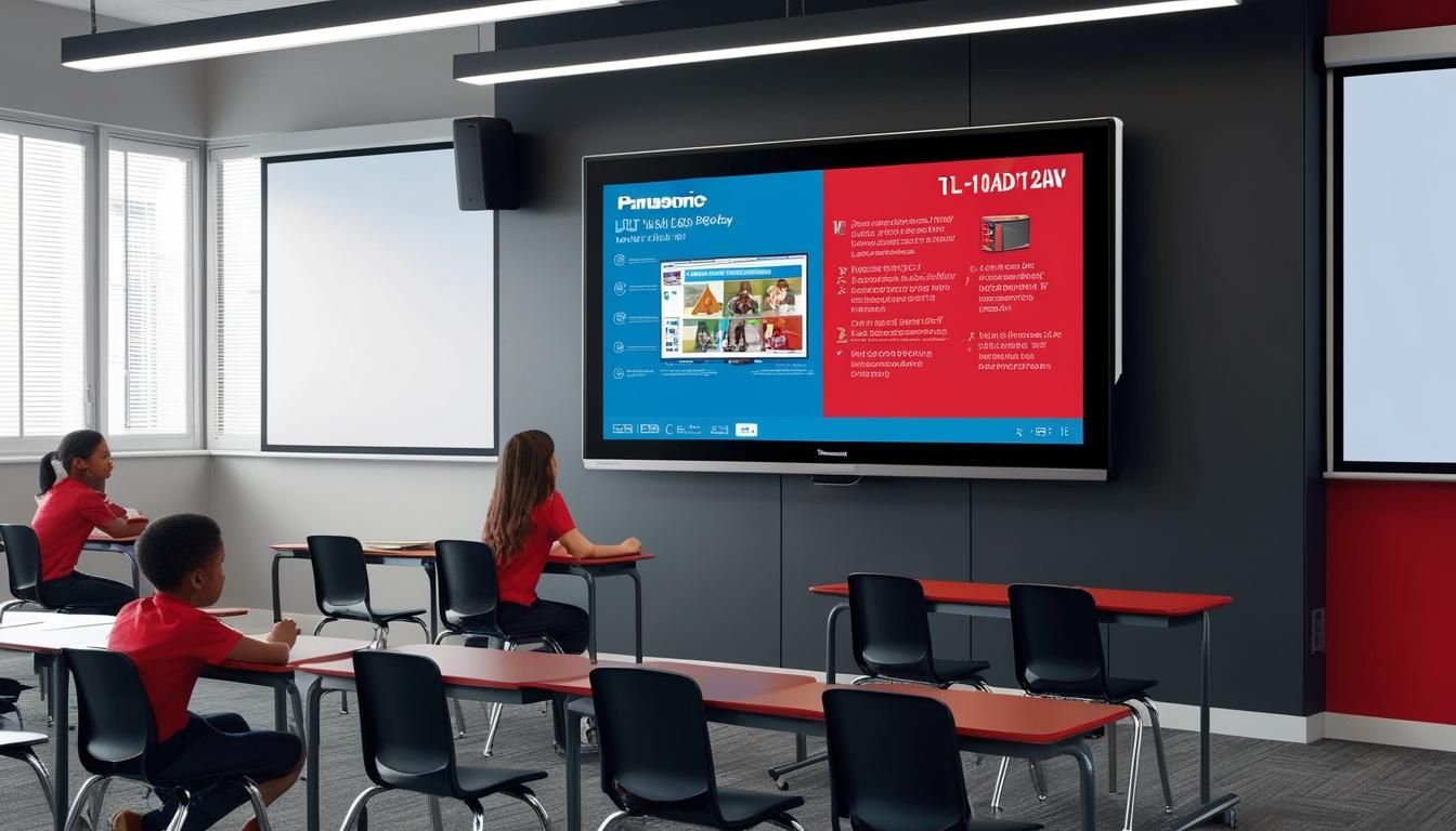 Panasonic Connect Europe launches first LED display for educational and corporate settings