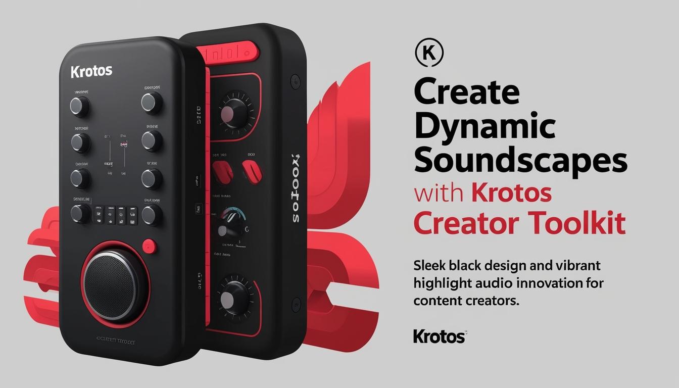 Krotos launches Creator Toolkit to empower content creators with advanced audio design tools