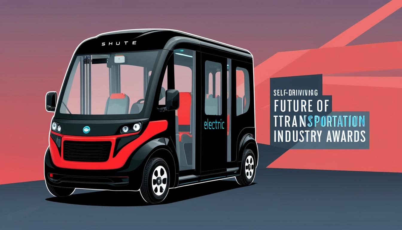 Ohmio's Lift shuttle wins vehicle of the year at Self-Driving Industry Awards