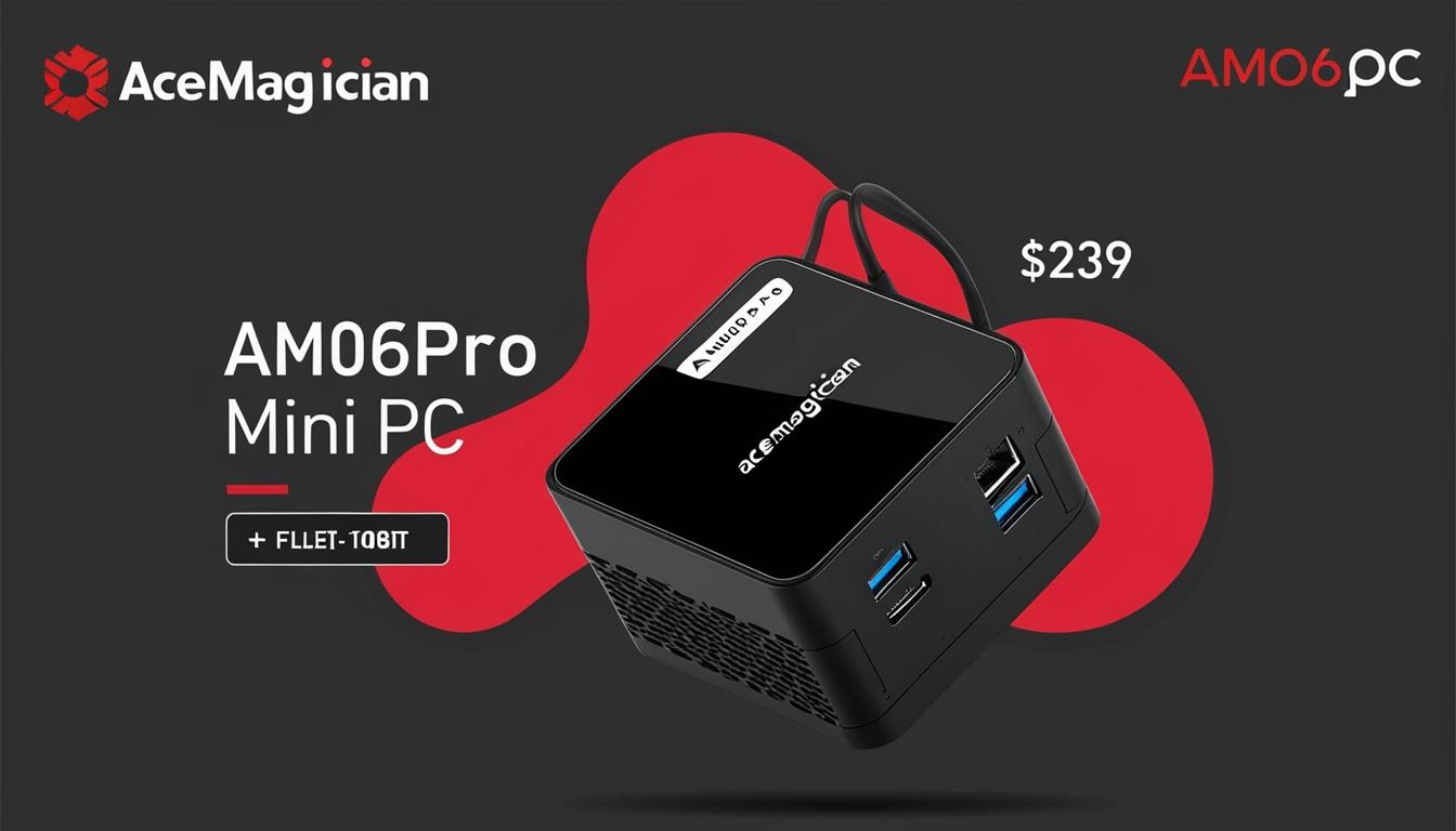 Acemagician AM06Pro mini PC sees significant price drop for Black Friday