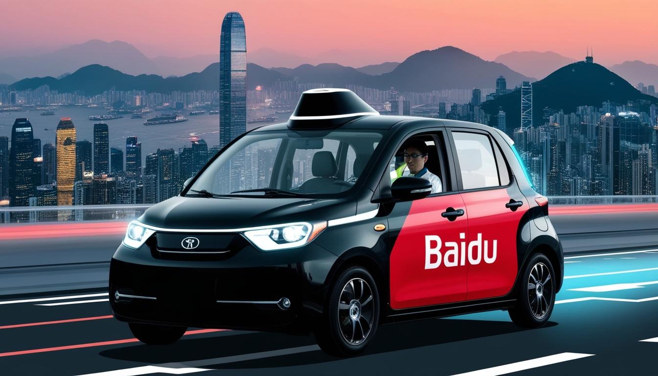 Baidu's Apollo Go robotaxi service to expand into Hong Kong
