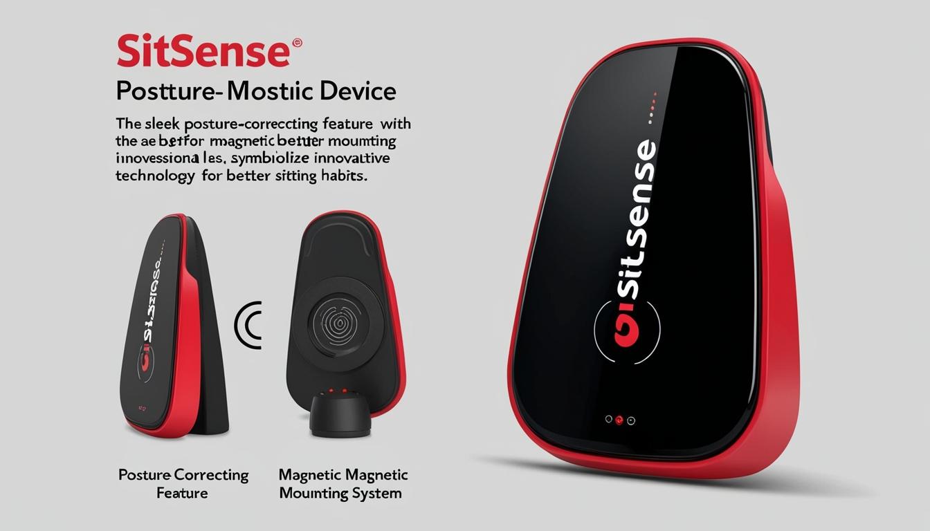 Innovative wearable tackles poor posture with SitSense