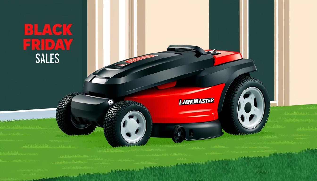 LawnMaster robot mower stands out among Black Friday deals